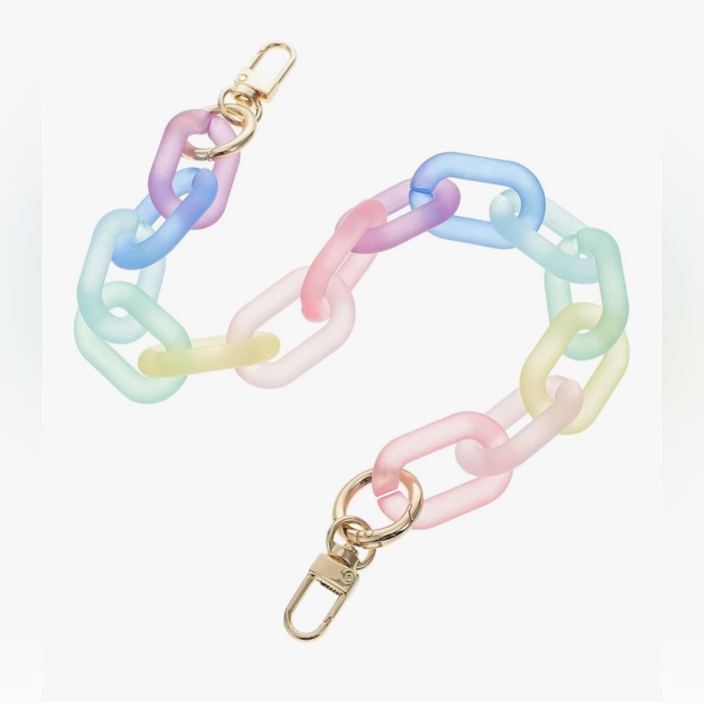 Multicolor Acrylic Purse Replacement Strap